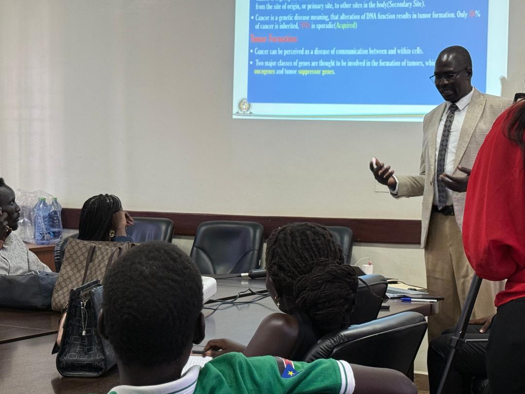 South Sudan doctors push for early screening to fight cancer