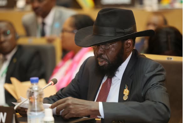 Kiir repeats peace pledge at AU summit