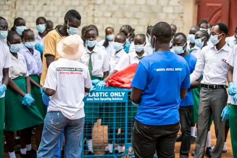South Sudan students embrace recycling through Jama Tech environmental campaign