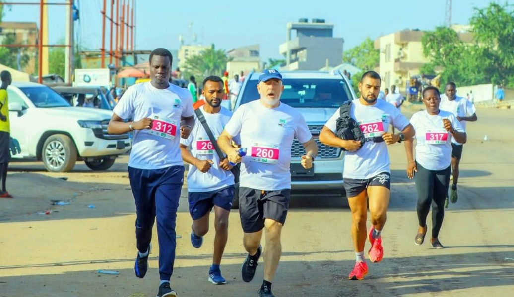 Israeli Ambassador leads Juba peace 5K marathon
