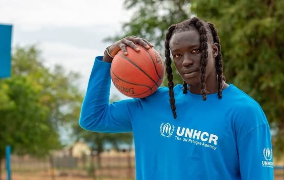 South Sudan basketball star Wenyen Gabriel lands UNHCR role