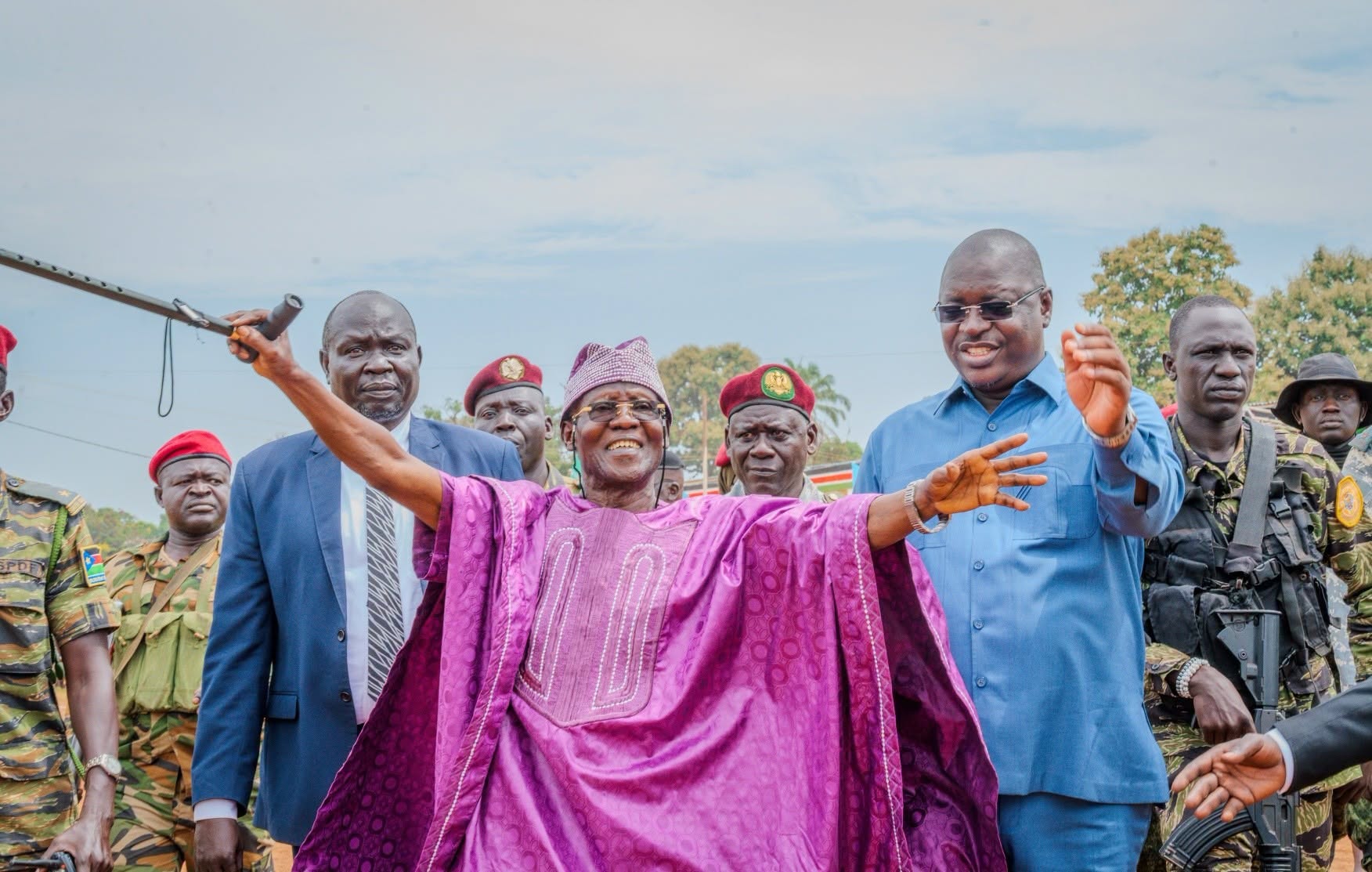 Wani Igga lays foundation for newly established University of Yei