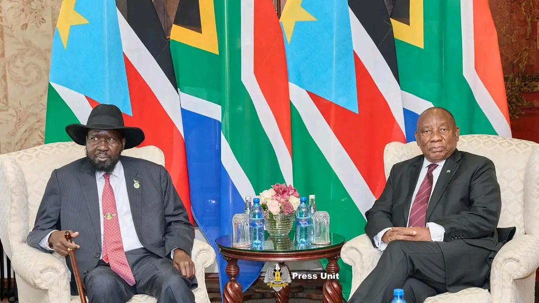 Kiir, Ramaphosa hold talks on South Sudan’s election preparations